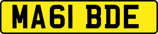 MA61BDE