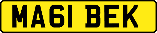 MA61BEK