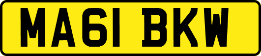 MA61BKW