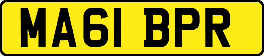 MA61BPR