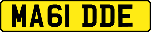 MA61DDE