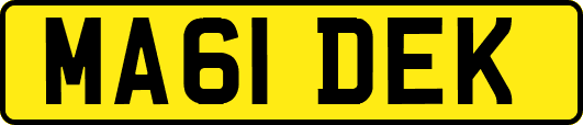 MA61DEK