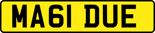 MA61DUE