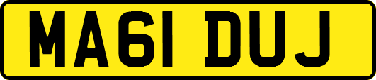 MA61DUJ