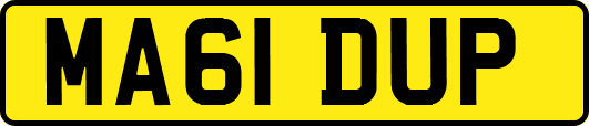 MA61DUP