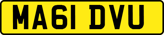 MA61DVU