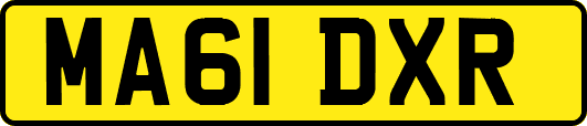 MA61DXR