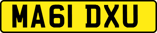 MA61DXU