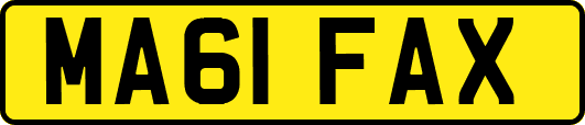 MA61FAX