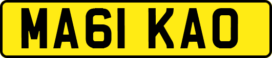 MA61KAO