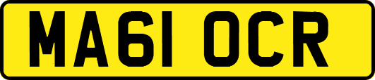 MA61OCR