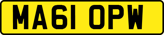 MA61OPW