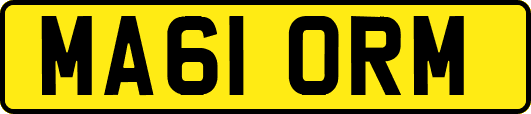 MA61ORM
