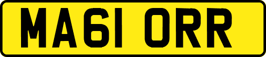 MA61ORR