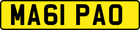 MA61PAO