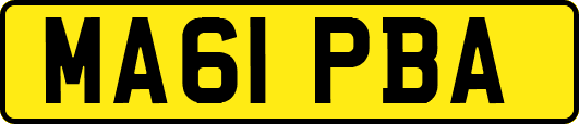MA61PBA