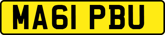 MA61PBU