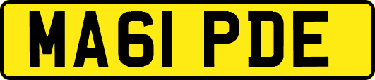 MA61PDE