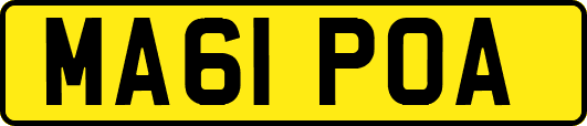 MA61POA
