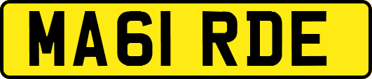 MA61RDE
