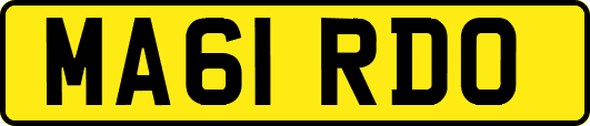 MA61RDO