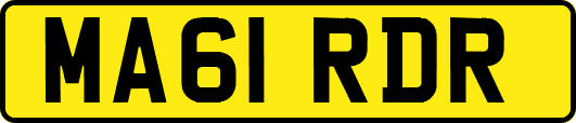 MA61RDR