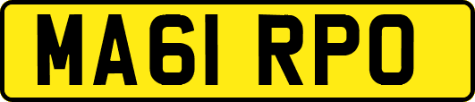 MA61RPO