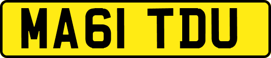 MA61TDU