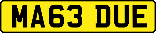 MA63DUE