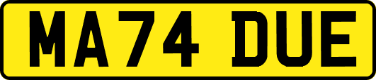 MA74DUE