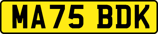 MA75BDK
