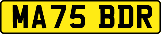 MA75BDR