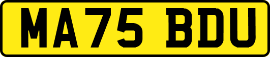 MA75BDU