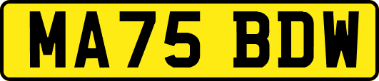 MA75BDW