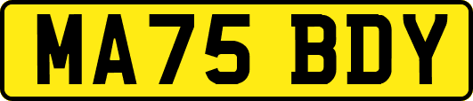 MA75BDY