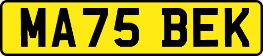 MA75BEK