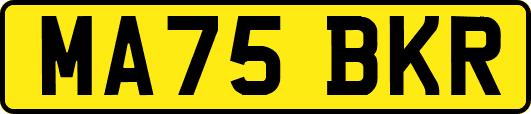 MA75BKR