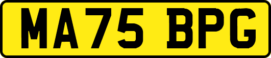 MA75BPG