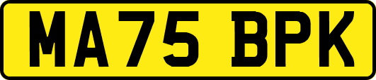 MA75BPK