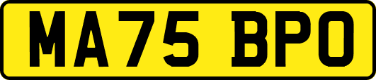 MA75BPO