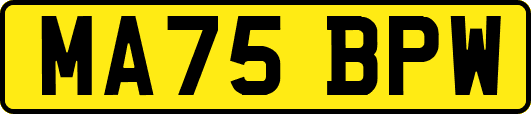 MA75BPW