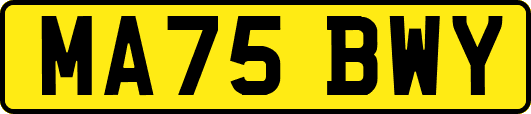 MA75BWY