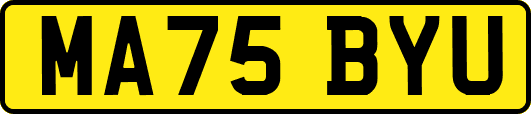 MA75BYU