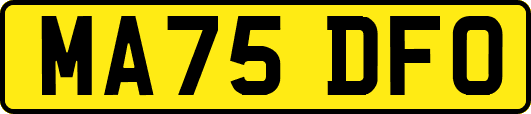 MA75DFO