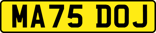 MA75DOJ