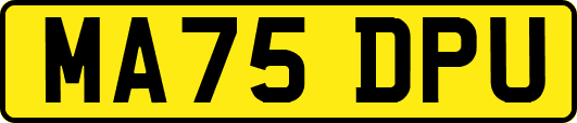 MA75DPU