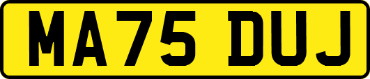 MA75DUJ