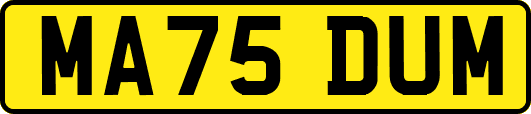 MA75DUM