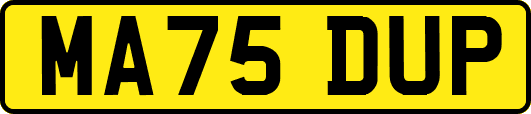 MA75DUP