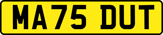 MA75DUT